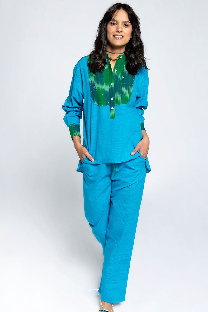 Pantalón Nilo Turquesa