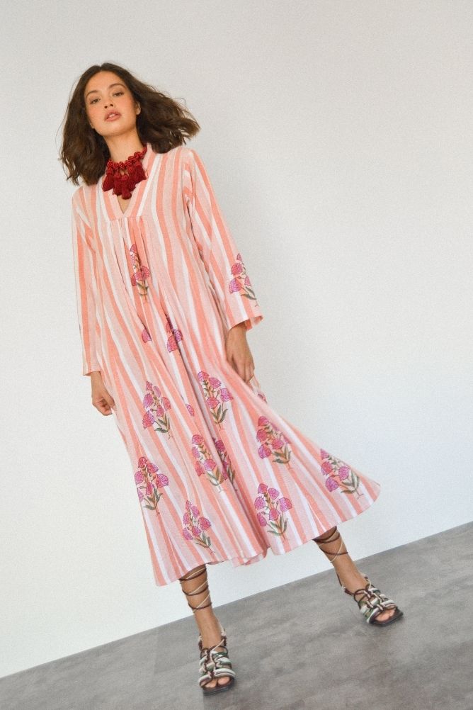 Vestido Valeria Papaya