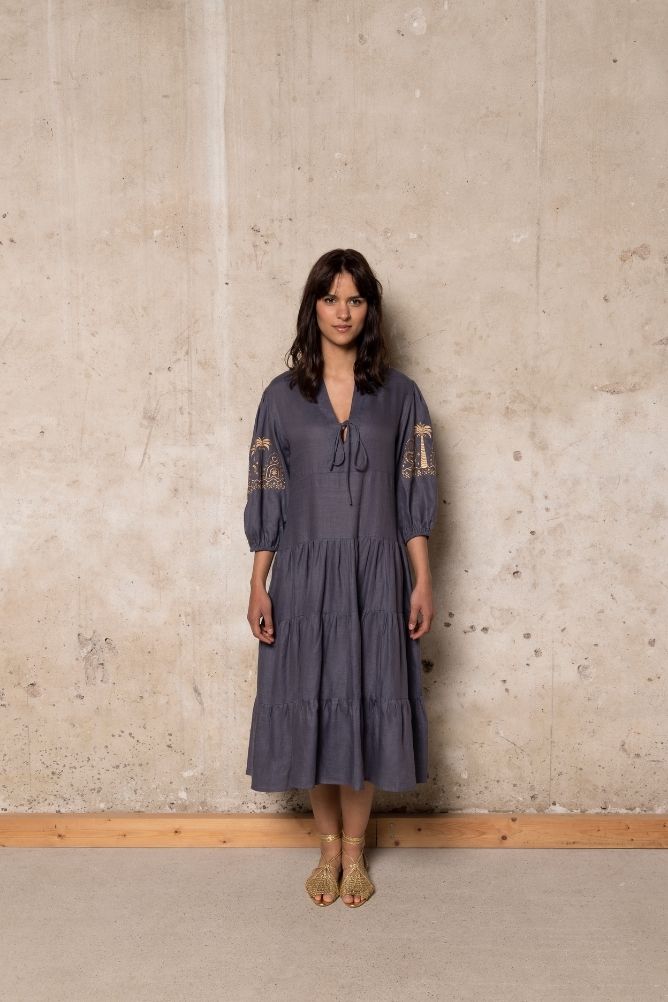 Vestido Marcela Morado