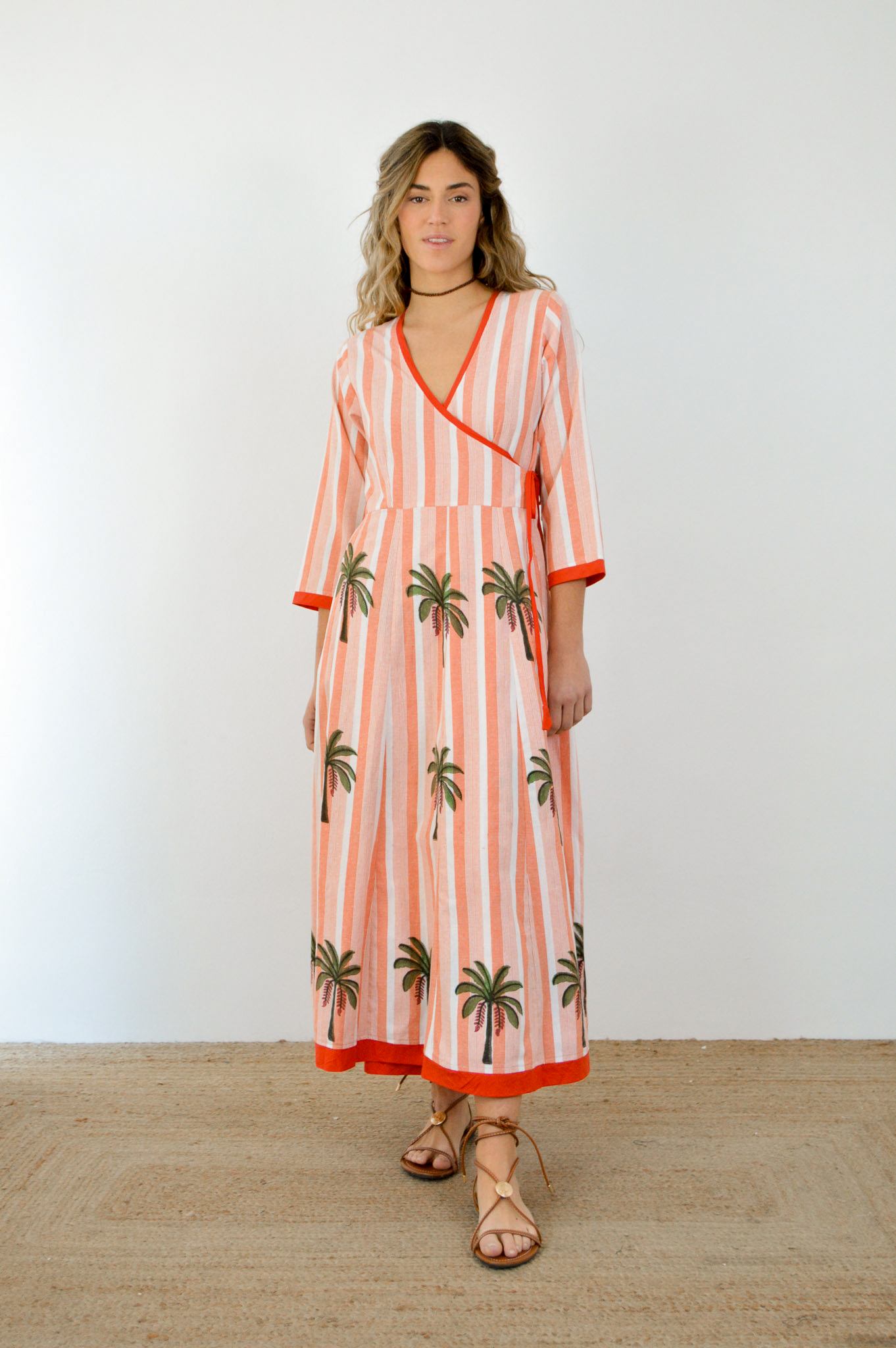 Vestido Sofia Papaya