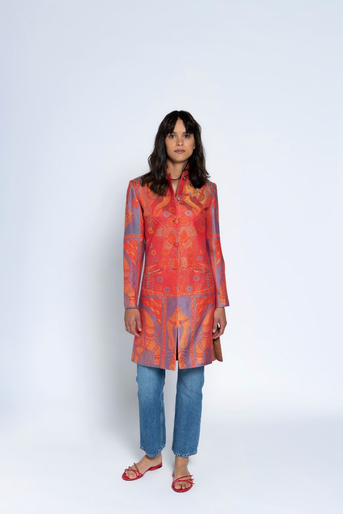 Chaqueta Shanti Naranja