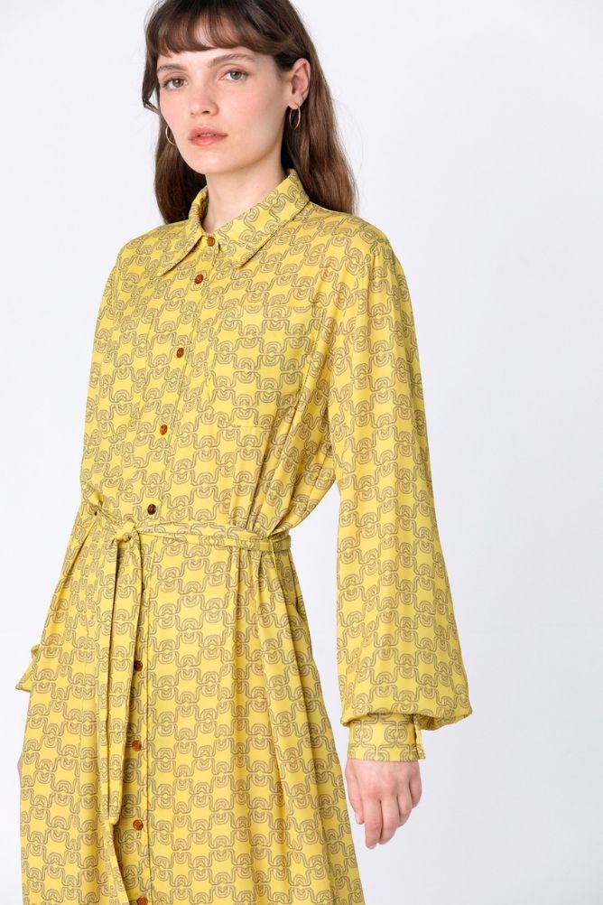 Vestido Hong Kong Amarillo